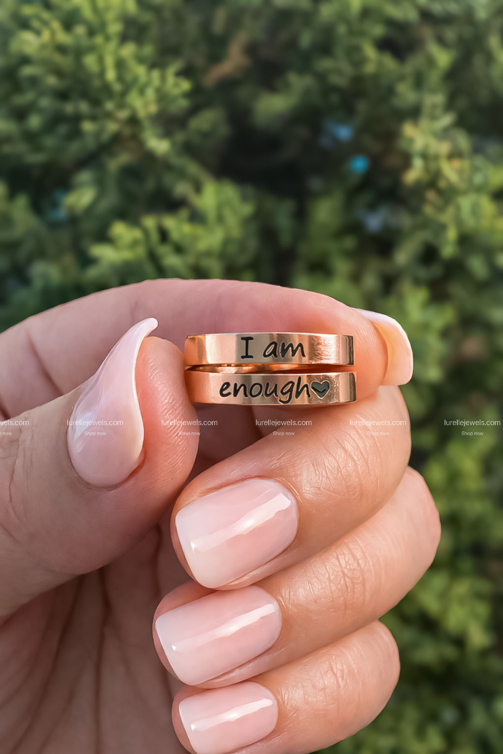 I Am Enough Ring