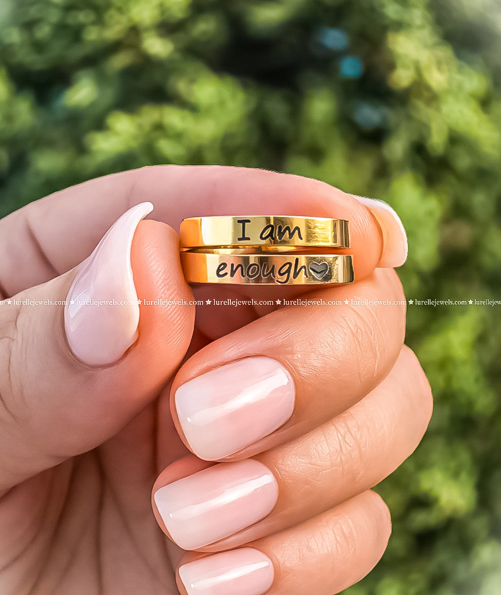 I Am Enough Ring